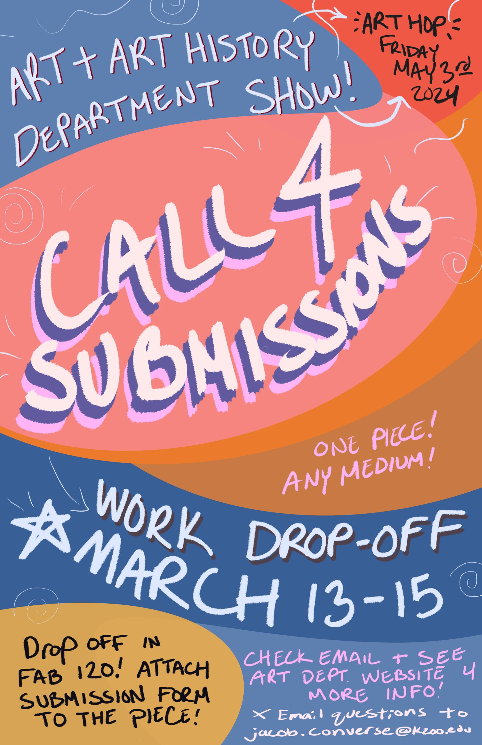 Call for Submissions: Art & Art History Department Show