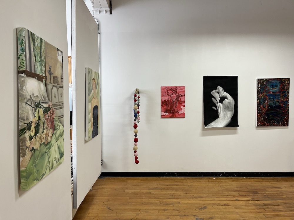 Student artworks on view in the Department Show